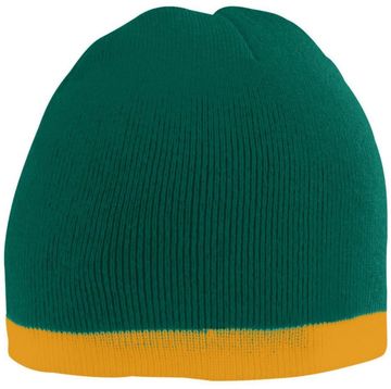Augusta Two-Tone Knit Beanie